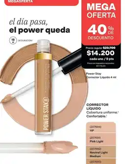 Avon Avon - power stay corrector líquido oferta