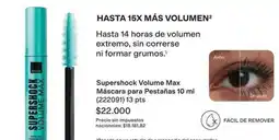 Avon Avon - supershock volume max máscara para pestañas 10 ml (222091) oferta