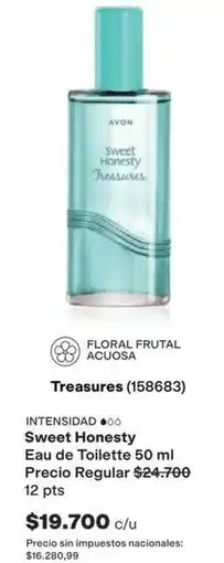Avon Avon - sweet honesty eau de toilette 50 ml oferta