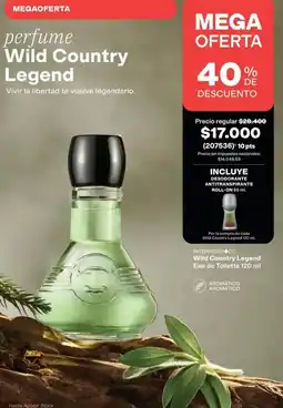 Avon Avon - wild country legend eau de toilette oferta