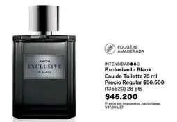 Avon Avon - exclusive in black eau de toilette oferta