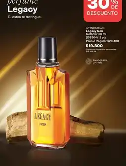Avon Legacy noir colonia 120 ml oferta