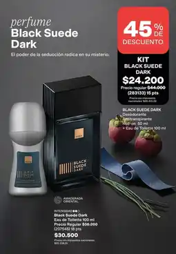 Avon Misterio - black suede dark oferta