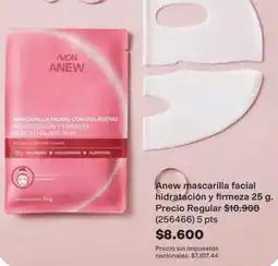 Avon Avon - anew mascarilla facial hidratación y firmeza 25 g. (256466) oferta