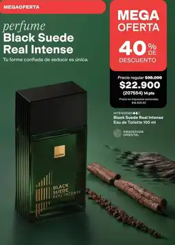 Avon Avon - black suede real intense eau de toilette oferta