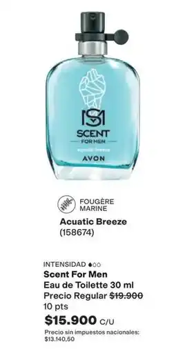 Avon Avon - scent for men eau de toilette 30 ml (158674) oferta
