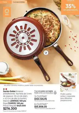 Avon Mm - sartén doble i interior oferta