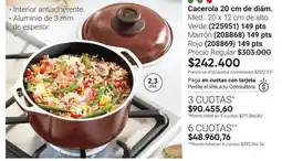 Avon Mm - cacerola 20 cm de diám. verde (225951) marrón (208868) rojo (208869) oferta
