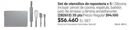 Avon Set de utensilios de repostería x 5 (282613) oferta