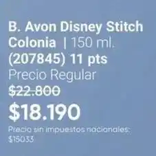 Avon Avon - b. disney stitch colonia (207845) oferta
