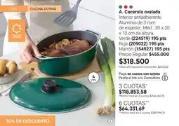 Avon Mm - a. cacerola ovalada oferta