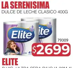 Masivos Elite dulce de leche clasico oferta