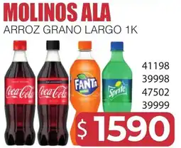 Masivos Molinos ala arroz grano largo 1k oferta
