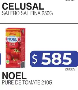 Masivos Noel pure de tomate oferta
