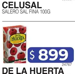 Masivos De la huerta salero sal fina oferta