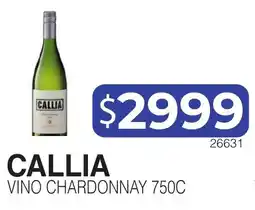 Masivos Callia vino chardonnay oferta