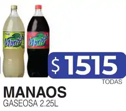 Masivos Manaos gaseosa oferta