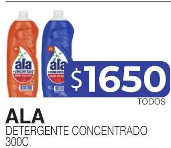 Ala detergente concentrado