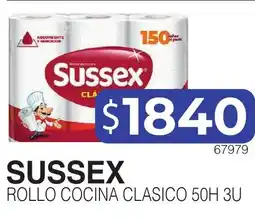 Masivos Sussex rollo cocina clasico oferta