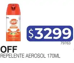 Masivos Off repelente aerosol oferta