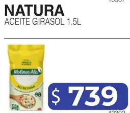 Masivos Natura aceite girasol oferta