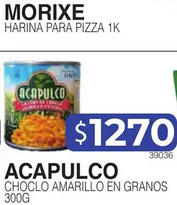 Masivos Acapulco choclo amarillo en granos oferta