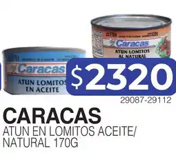 Masivos Caracas atun en lomitos aceite/ natural oferta