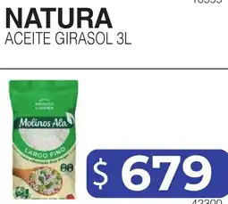 Masivos Molinosa Ala aceite girasol 3l oferta