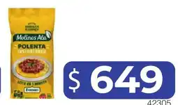 Masivos Molinos Ala polenta instantánea oferta