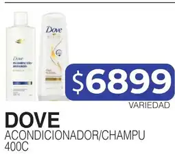 Masivos Dove acondicionador/champu oferta
