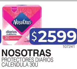 Masivos Nosotras protectores diarios calendula 30u oferta