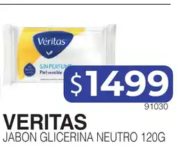 Masivos Veritas jabon glicerina neutro oferta