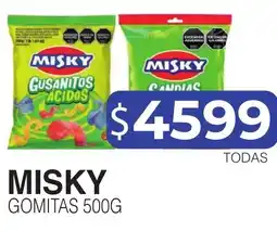 Masivos Misky gomitas oferta