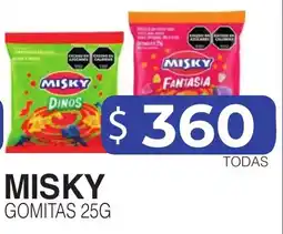 Masivos Misky gomitas oferta