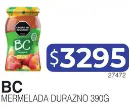 Masivos BC mermelada durazno oferta