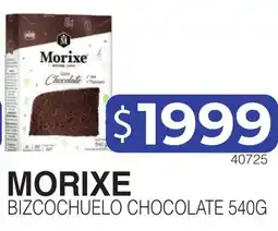 Masivos Morixe bizcochuelo chocolate oferta