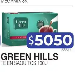 Masivos Green Hills te en saquitos oferta