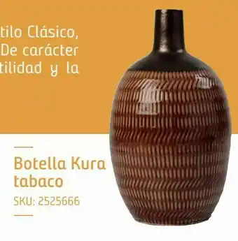 Sodimac Botell kura tabaco/dor 23x38cm oferta