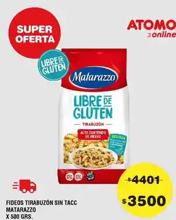 Atomo Conviene Matarazzo - fideos tirabuzón oferta