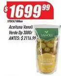 Supermercados Comodin Vanoli - aceituna verde dp oferta