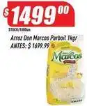 Supermercados Comodin Don marcos - arroz parboil oferta