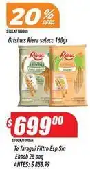 Supermercados Comodin Riera - grisines selecc oferta