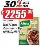 Supermercados Comodin Knorr - bolsa p/ horno oferta