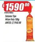 Supermercados Comodin Fela - salame tipo milan oferta