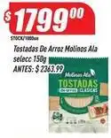 Supermercados Comodin Molinos ala - tostadas de arroz oferta