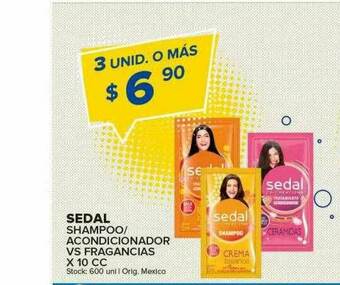 Carrefour Maxi Sedal Shampoo-acondicionador Vs Fragancias oferta
