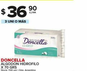 Carrefour Maxi Doncella Algodon Hidrofilo oferta