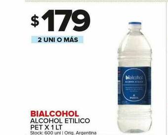 Carrefour Maxi Bialcohol Alcohol Etilico Pet oferta