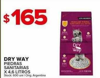 Carrefour Maxi Dry Way Piedras Sanitarias oferta