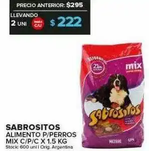 Carrefour Maxi Sabrositos Alimento P Perros Mix oferta